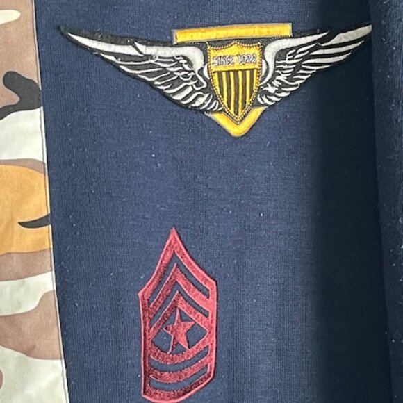 Seals Unlimited Navy Blue and Camo Sweatpants Size 3XL - Picture 6 of 16